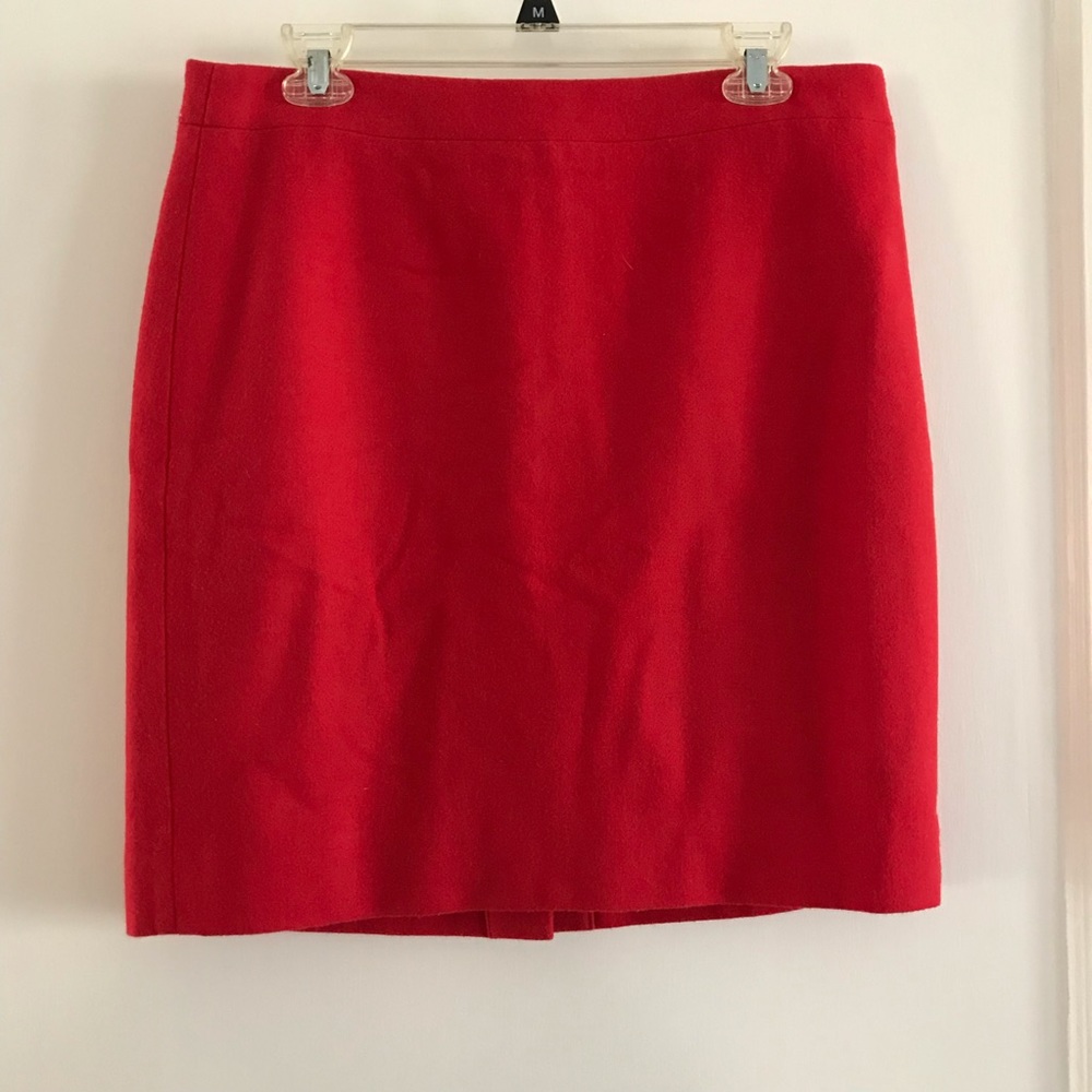 JCrew Wool Pencil Skirt